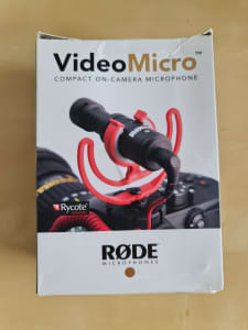 Rode VideoMicro Compact Microfone for cameras
