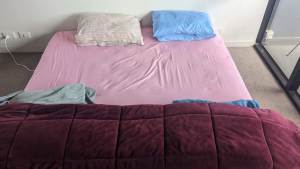 King size Mattress and Blankets for sale