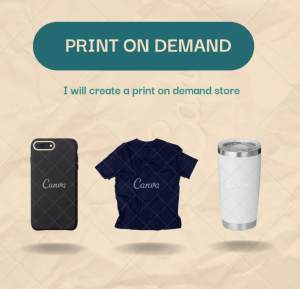 Print-on-Demand Clothing Brand For Your Business / Brand