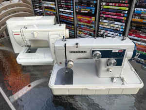 2 x Janome sewing machines