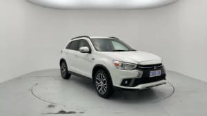 2019 Mitsubishi ASX XC MY19 LS (2WD) White Continuous Variable Wagon