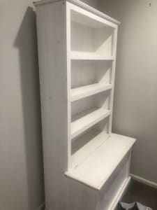 Bookcase with toy box
