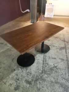 **SUITABLE FOR A CAFE OR RESTAURANT** Solid Timber Rectangle Table