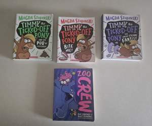 Timmy the Ticked Off Pony Books 1, 2 & 3 by Magda Szubanski & Zoo Crew