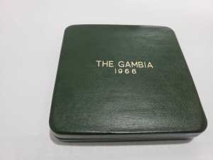 The Gambia 1966 - 6 coin set in original box. Great set in uncirculate