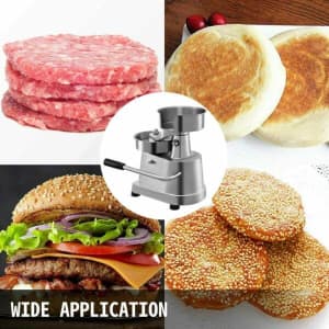 Hamburger Meat Press Burger Patty Manual Machine Maker 100mm