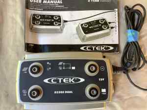 Ctek battery charger with solar compatibility