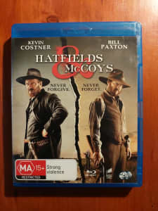 HATFIELDS & McCOYS Kevin Cosner Blue-Ray disc