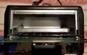 RONSON Bake Expert Mini Toaster Oven Grill Toast Reheat Bake Co