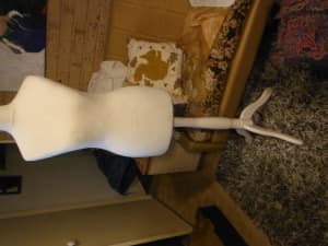 White Dress Making Dummy Mannequin /Stand