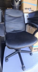 Office chair leather