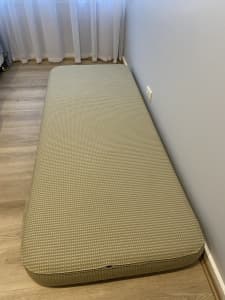 new foam mattress with matching cushions
