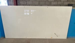 Office Glass Whiteboard 2400x1200 - Less than half the new price!!!