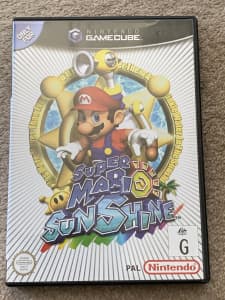 Nintendo GameCube Super Mario Sunshine game