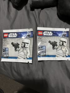 Lego Star Wars boba fett prototype mini figure poly bag 20100