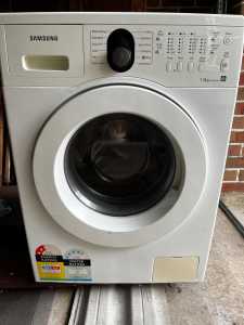Samsung 7.5 kilo front load washing machine