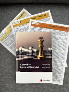 Australian Competition Law textbook & study cards