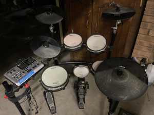 Electric Drum Kit - Roland Pads - Alessis Brain