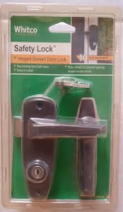 Whitco Hinged Safety Screen Door Lock