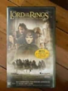 Lord of the rings VHS - Fellowship of the ring