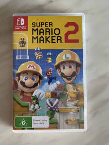 Super Mario Maker 2 - Nintendo Switch, preowned.