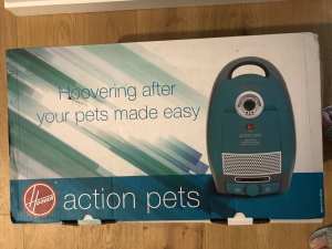 HOOVER ACTION PETS BAGGED VACUUM CLEANER WITH POWERHEAD