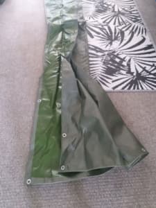 Army green tarp 