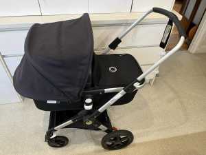 Bugaboo Lynx pram (bassinet converts to seat, all parts included)