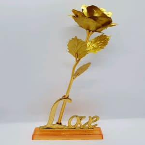 24k golden rose - mother's day gift