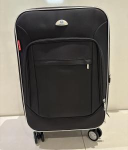 Compact suitcase on wheels