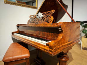 Beautifully Restored 1884 C.Bechstein Grand Piano