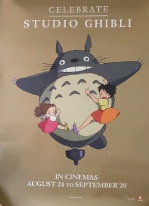 Two Studio Ghibili Posters $5 each