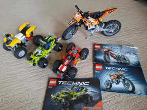 Bulk Lego Technic Cars/Motorbike