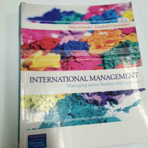 TEXTBOOKS International Management & Accounting Information Systems
