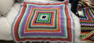 Wanted: Crocheted blankets different colours