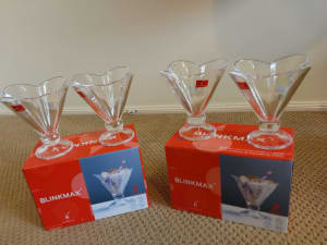 4 x BLINKMAX Glass Icecream/Dessert Cups