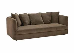 BRAND NEW Clayton 3 seater olive sofa lounge Afterpay available