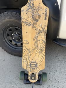 Evolve skateboard bamboo series