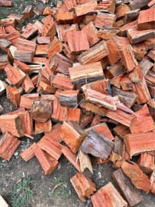 Ironbark firewood split