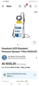 Multiple purpose Garden spray 2 available (hozelock 7L and Viton 5 lit