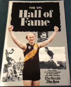 THE VFL HALL OF FAME BOOK