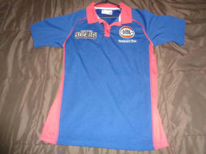 ADELAIDE 36ERS NBL MITCHELL AND NESS POLO L EXCELLENT CONDITION. L