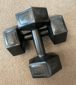 6kg dumbbells gym equipment