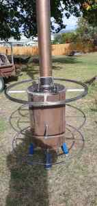 Free-standing Firepot Woodheater 