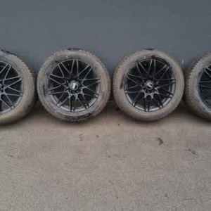 16Inch CSA Hotwire Alloy Rims & Mint 205/55/16 Dunlop Tyres