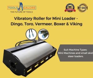 Vibratory Roller for Mini Loader - Dingo, Toro, Vermeer, Boxer &Viking