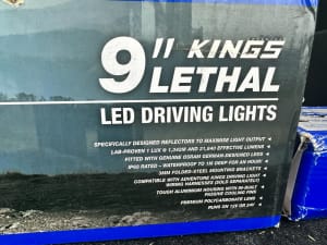 Kings LED 9” Lethal driving lights