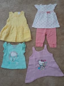 Baby Girl Summer Outfits size 00 (3-6mths)