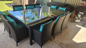Outdoor Dining Table 10 seater