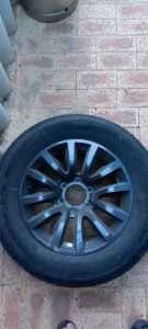 Colorado Z71 mag wheels 5 off tyres no good East Cannington 